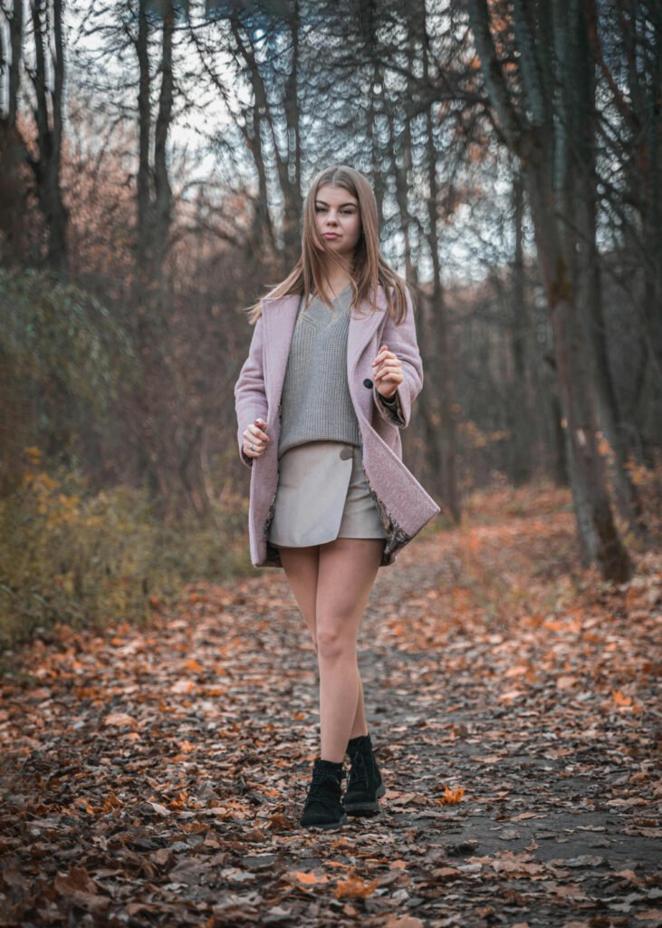Mini Skirt Fall Outfit