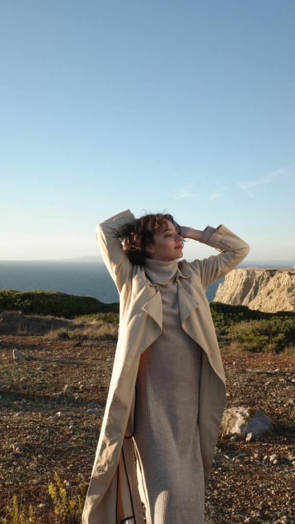 Modest Sweater Dress Outfit