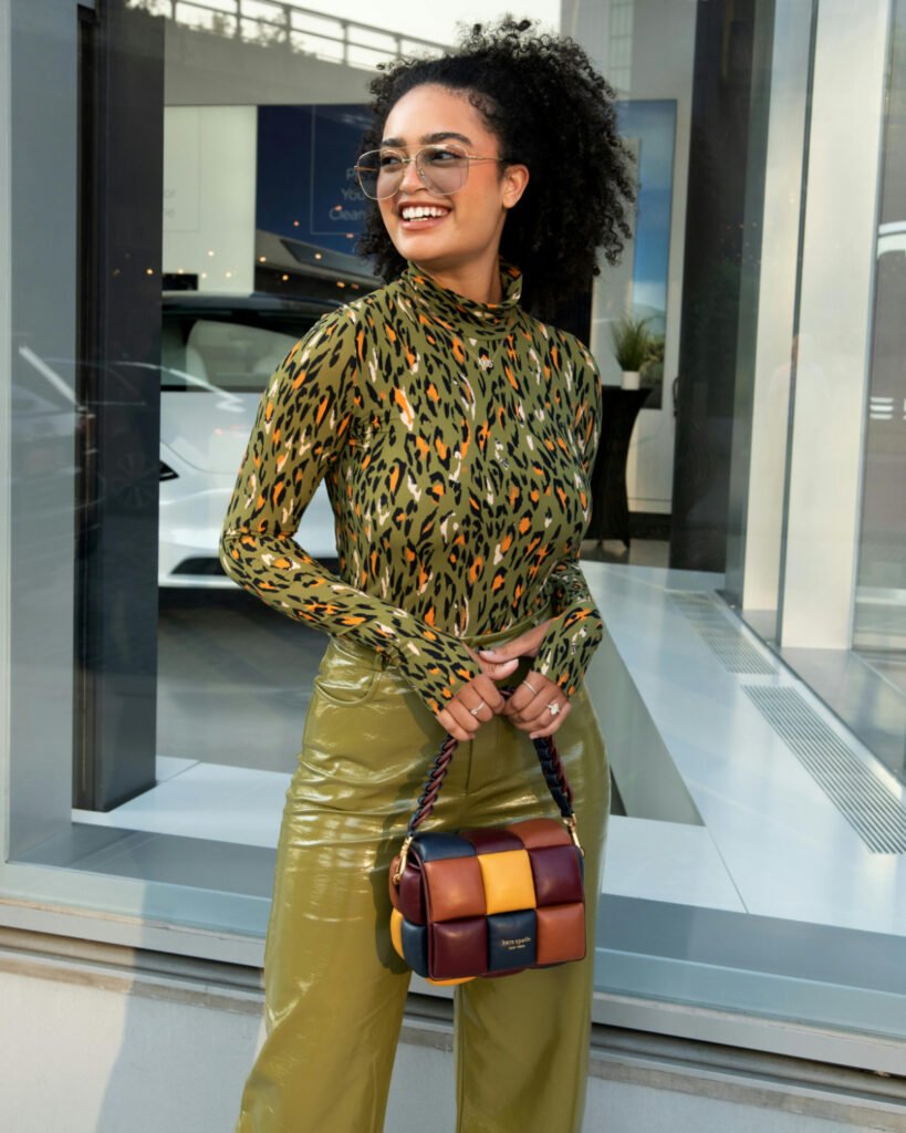 Olive Green Monochrome Outfit