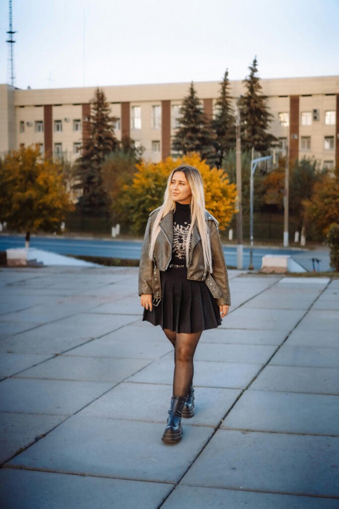 Pleated Skirt Fall Outfit