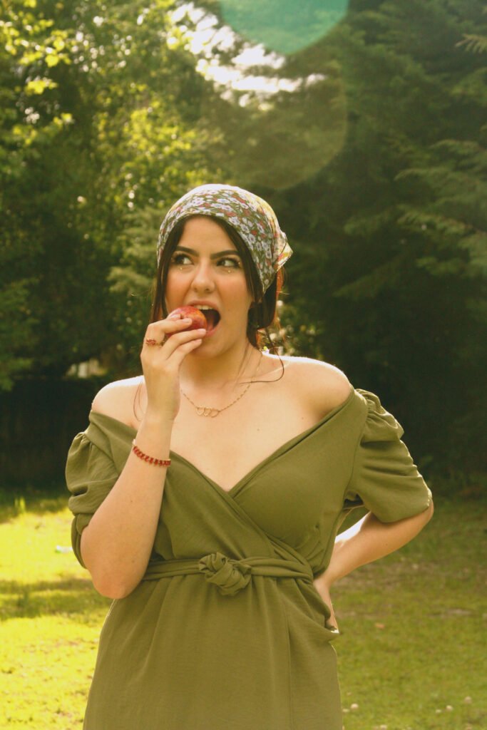 Plus Size Apple Picking Outfit