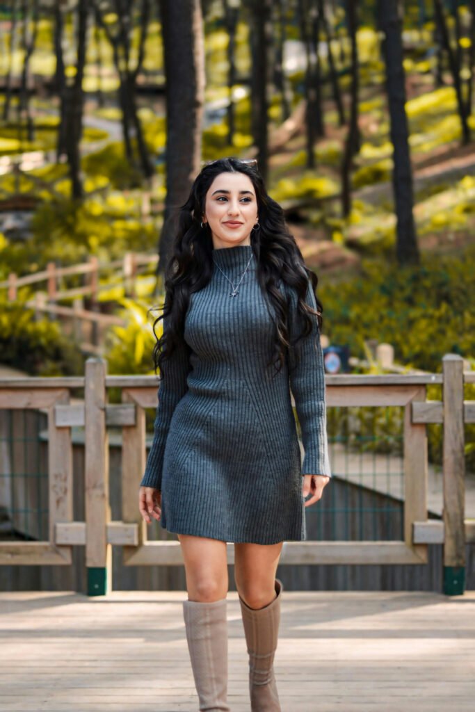 Sweater Dress Outfits (31)