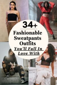 34+ Fashionable Sweatpants Outfits Women are Obsessing Over 1 Sweatpants Outfits Pins