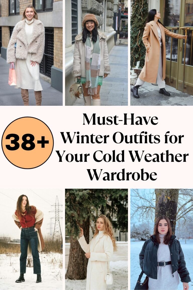 38+ Must-Have Winter Outfits for Your Cold Weather Wardrobe 7 Winter Outfits Pins