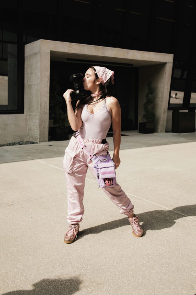 Barbiecore Cargo Pants Outfit