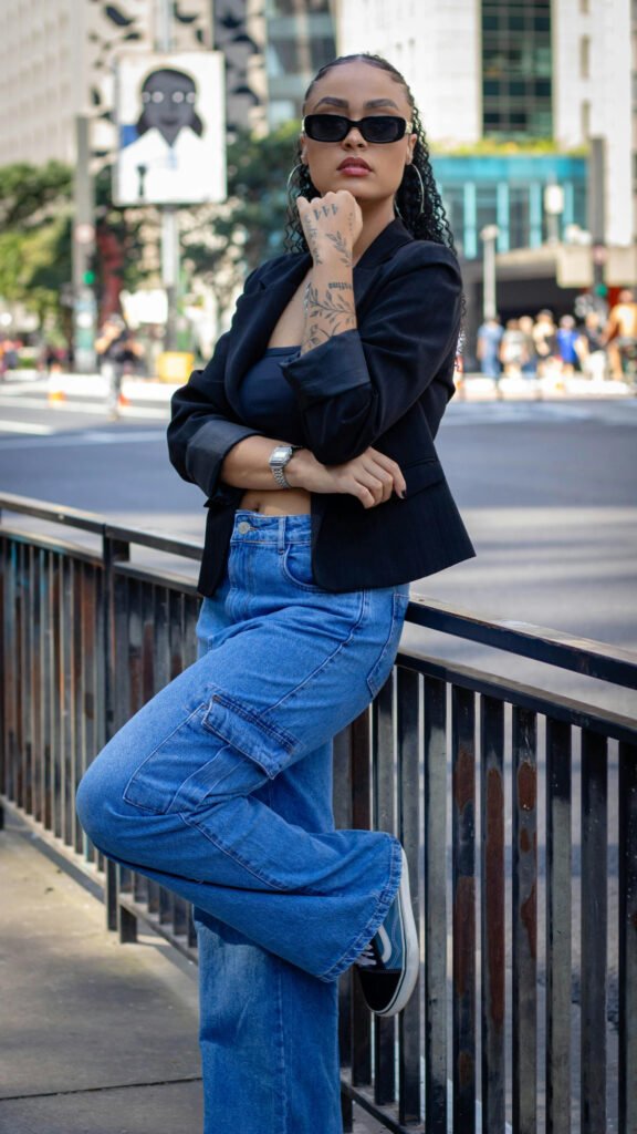 Business Casual Cargo Pants Outfit