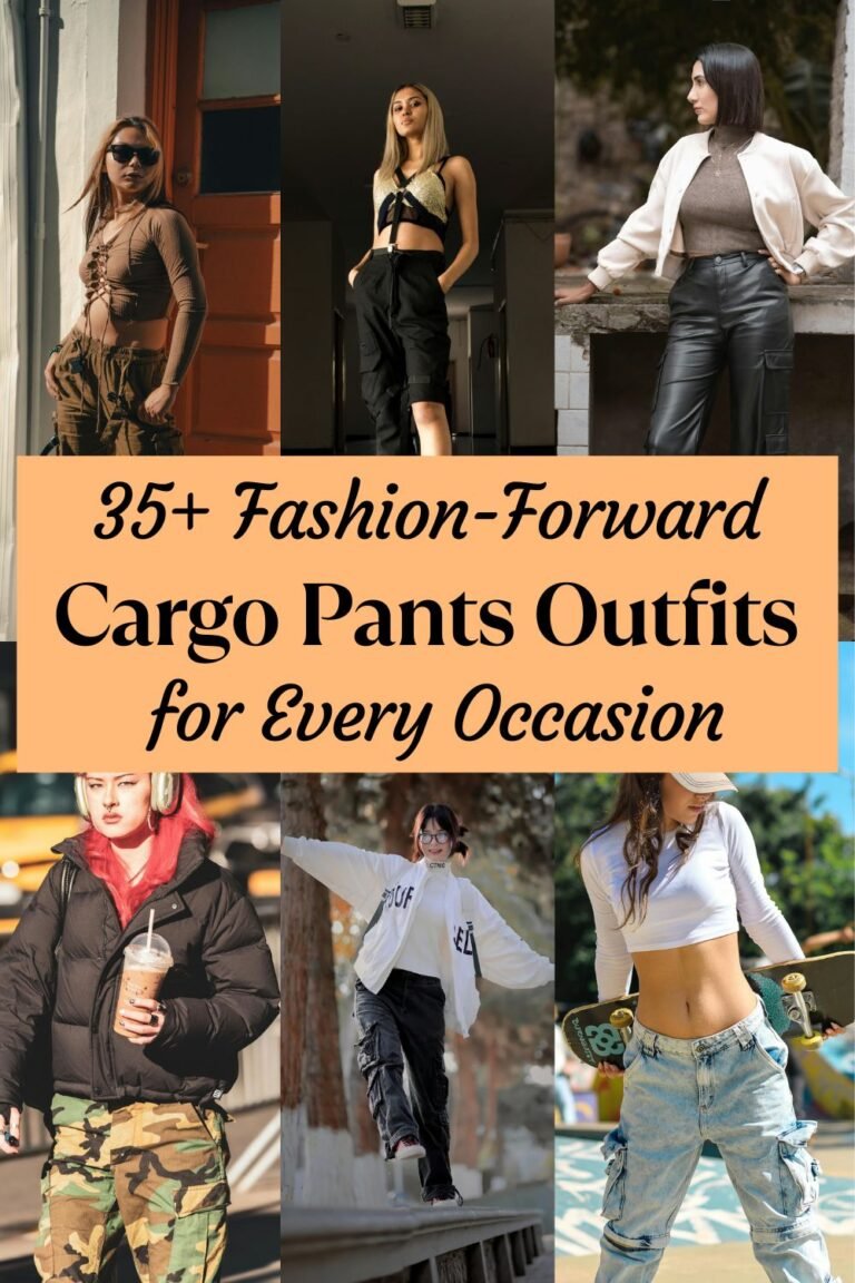 35+ Fashion-Forward Cargo Pants Outfits For Every Occasion 2 Cargo Pants Outfits Pins