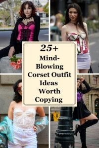 25+ Mind-Blowing Corset Outfit Ideas Worth Copying 1 Corset Outfits Pins