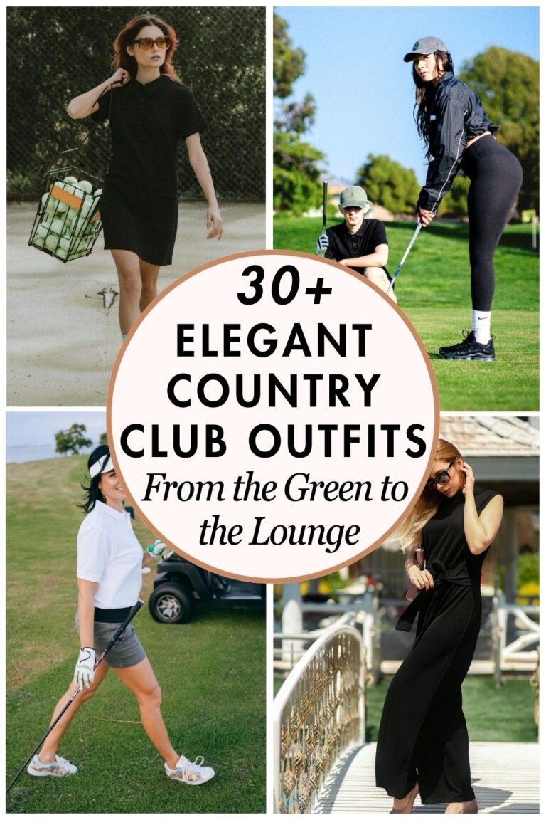 30+ Elegant Country Club Outfits: From the Green to the Lounge 6 Country Club Outfits
