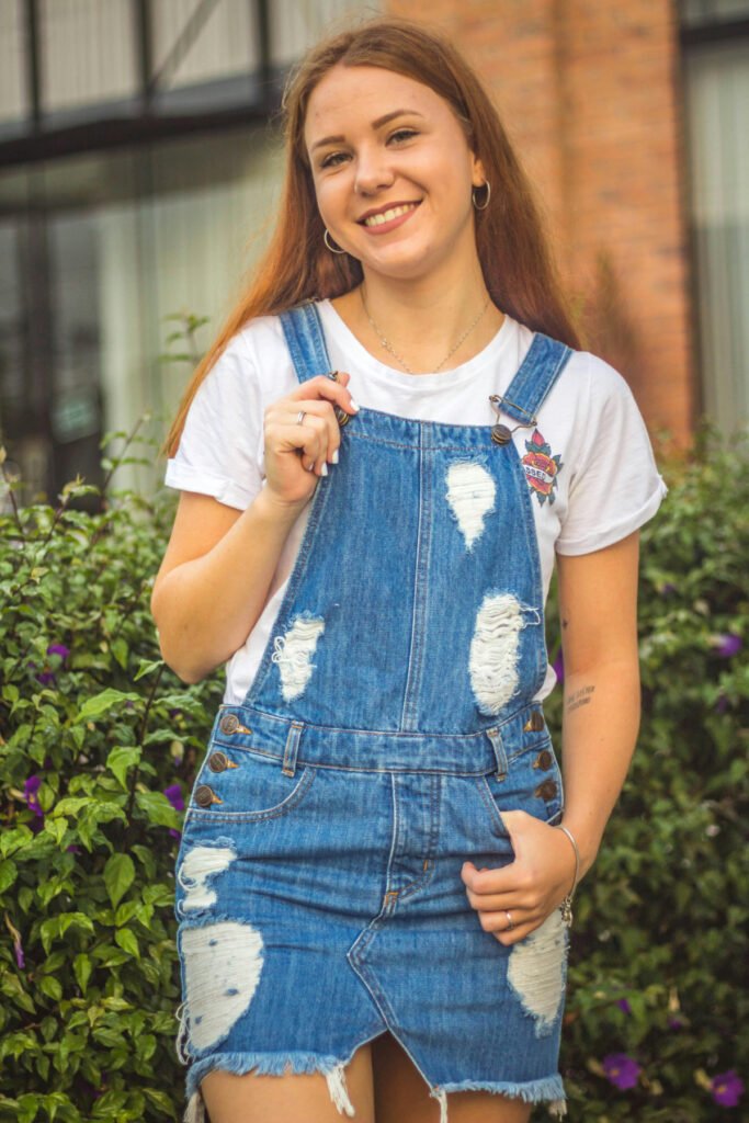 Denim Overall Coachella Outfit