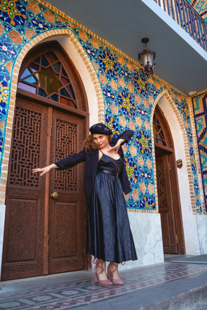 Edgy Boho Leather Skirt Outfit