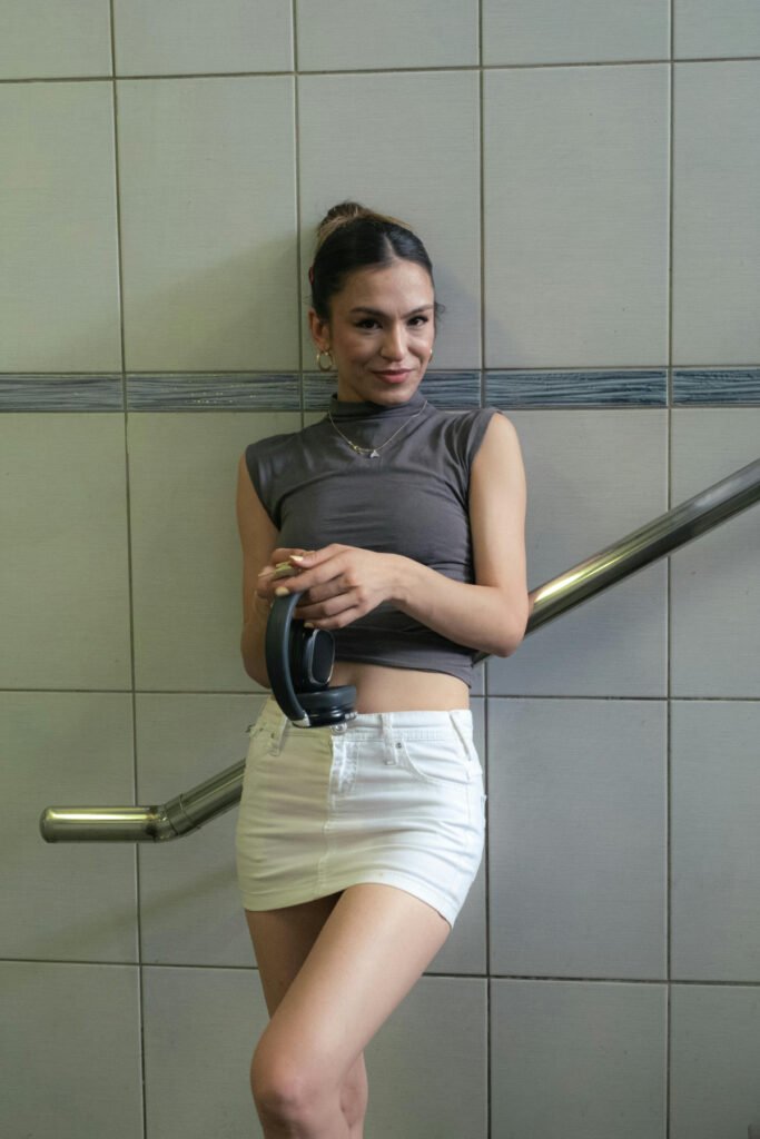 Effortless White Skirt Outfit