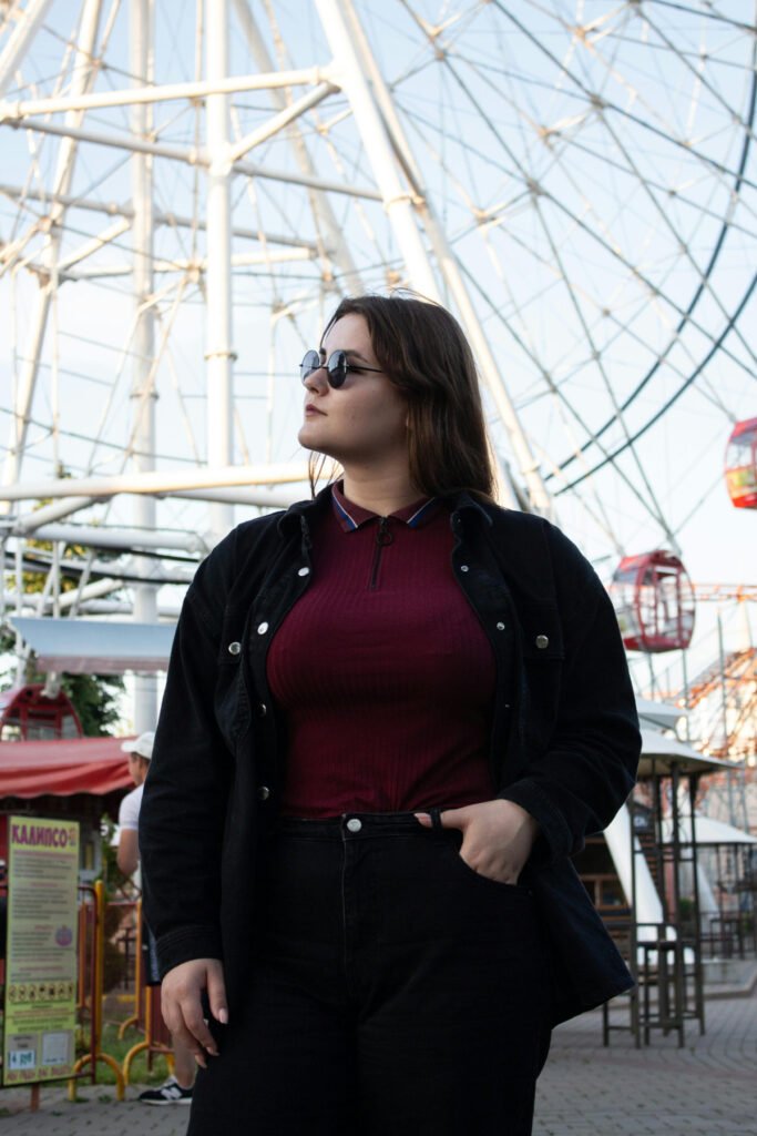 Elegant Amusement Park Outfit