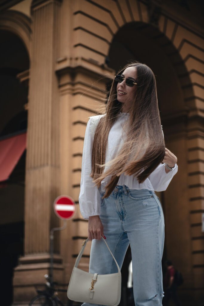 Elegant Baggy Jeans Outfit