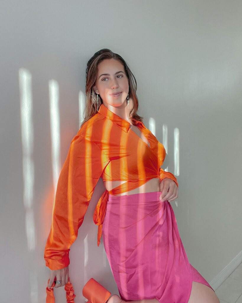 Elegant Glow Party Outfit