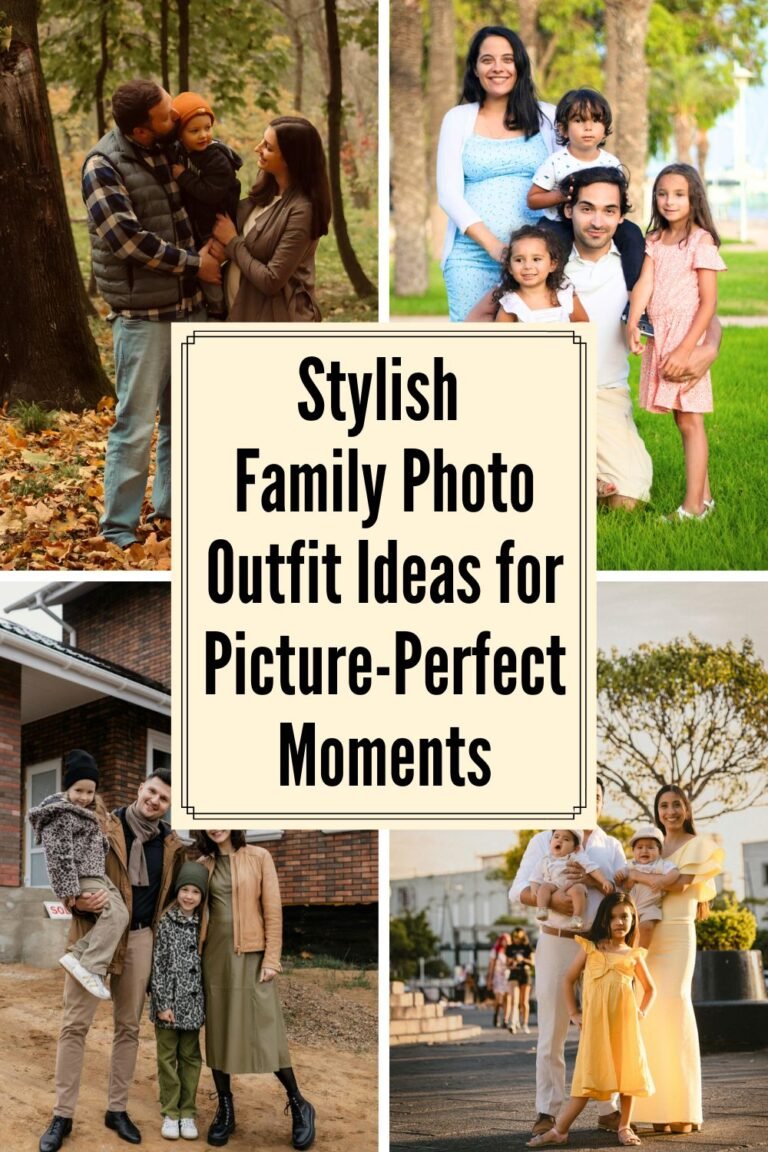 33+ Stylish Family Photo Outfit Ideas for Picture-Perfect Moments 7 Family Photo Outfits Pins