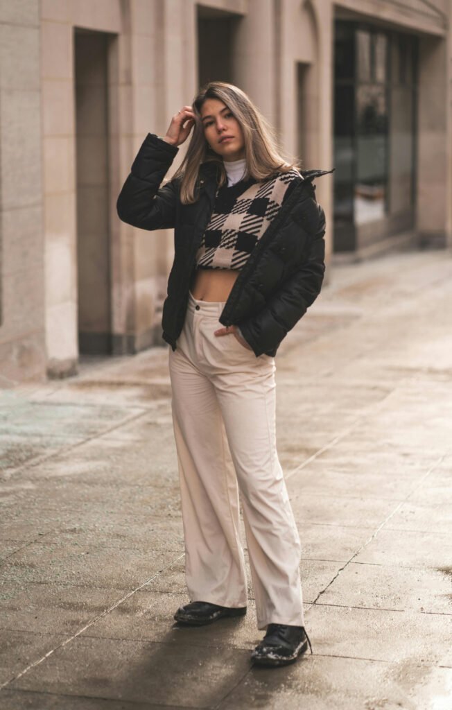 Layered Old Money Fall Winter Outfit