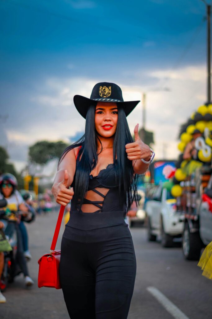 Monochrome Summer Festival Outfit