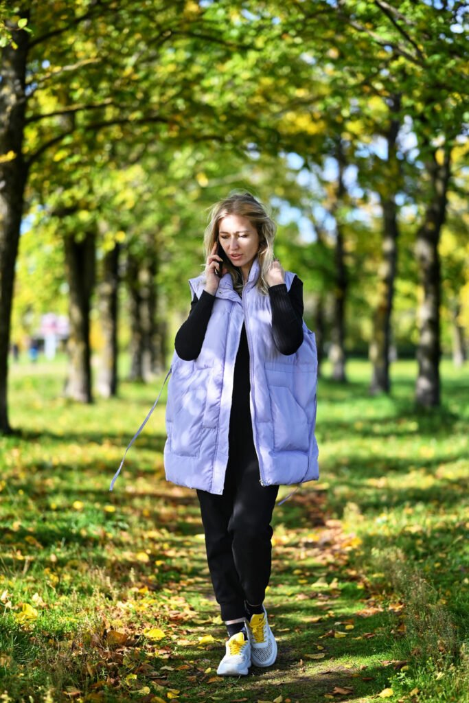 Oversized Puffer Vest Outfit