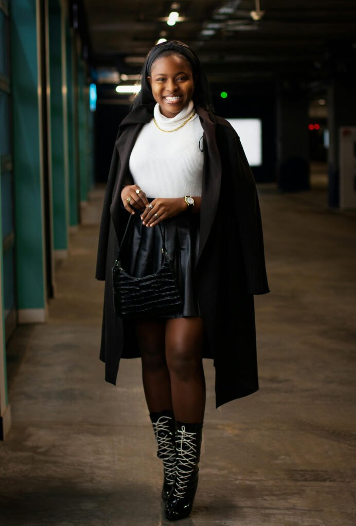 Polished Leather Outfit