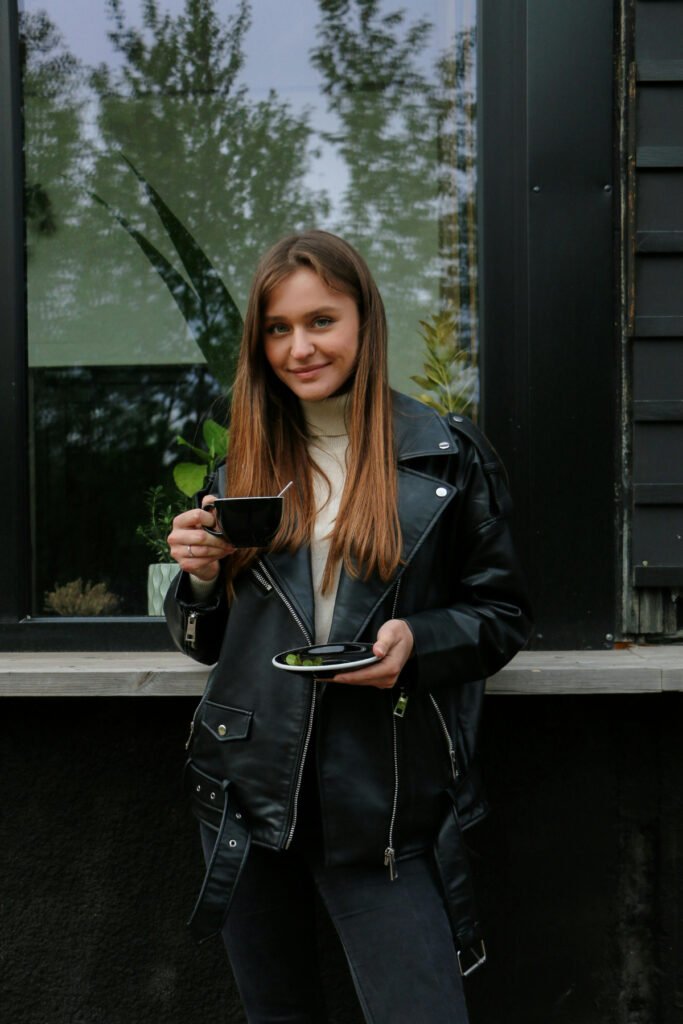 Relaxed Leather Outfit