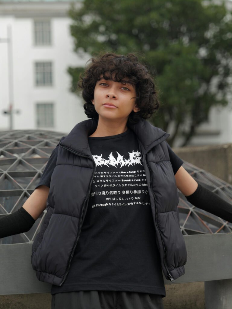 Relaxed Puffer Vest Outfit