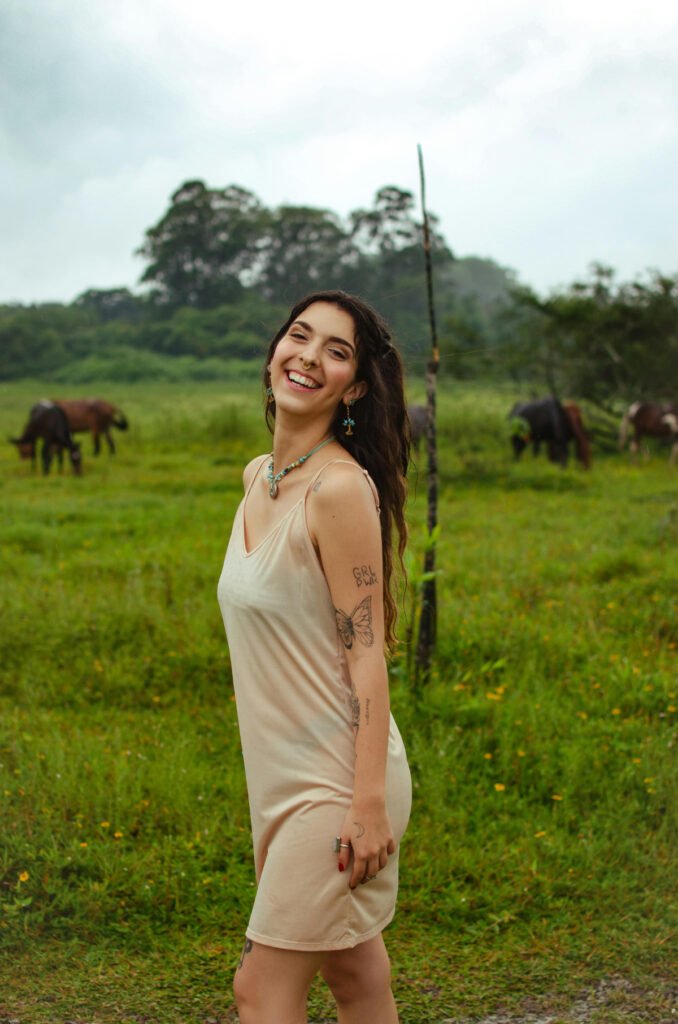 Silhouette Hippie Outfit