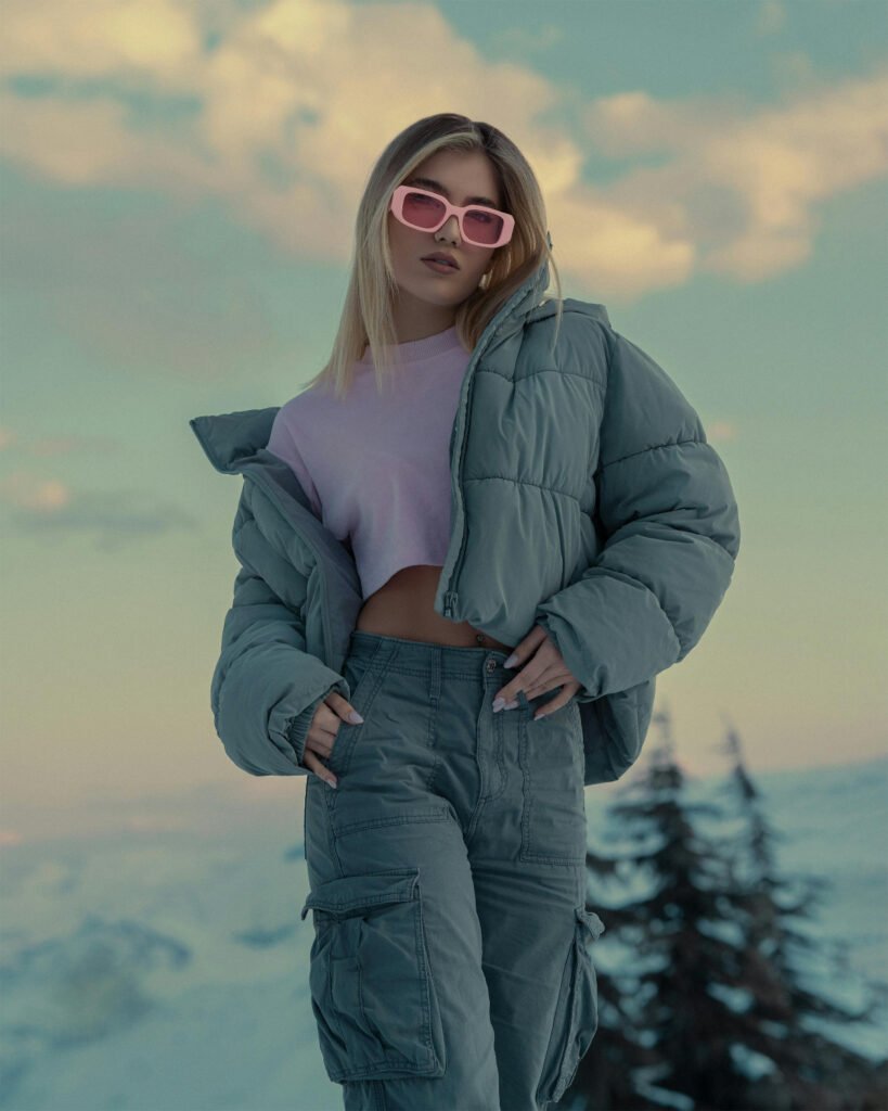 Ski Style Cargo Pants Outfit