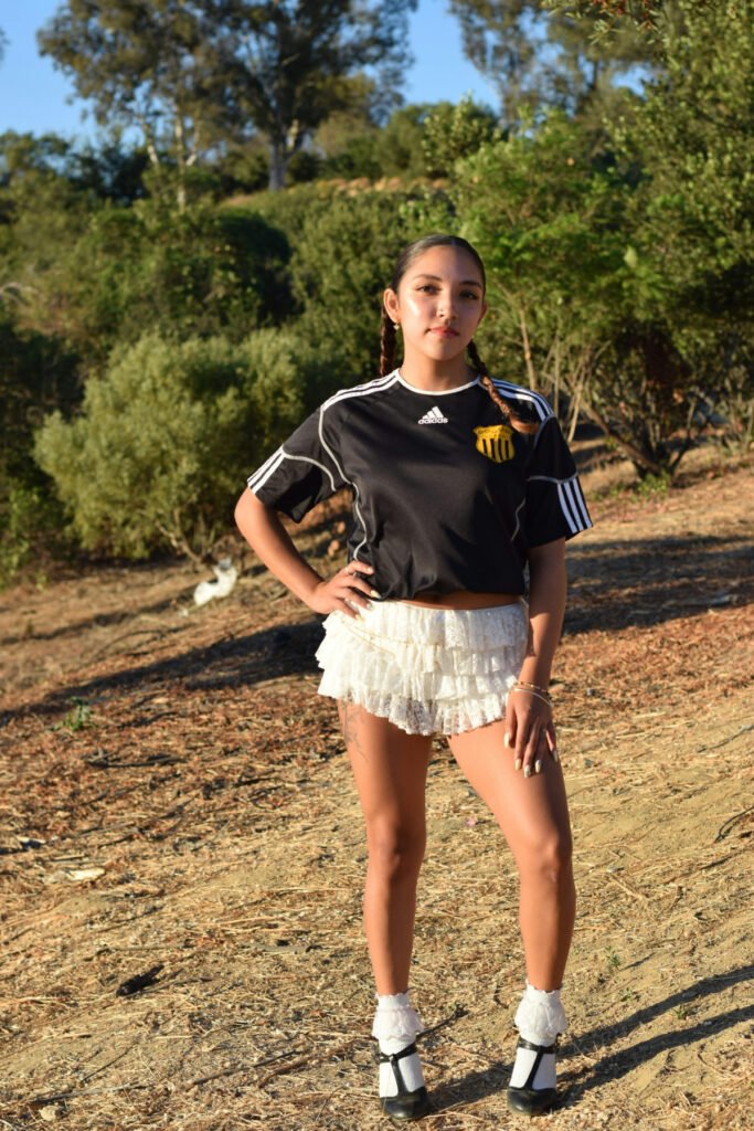 Sporty White Skirt Outfit