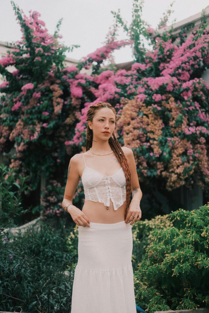 Spring Style White Skirt Outfit