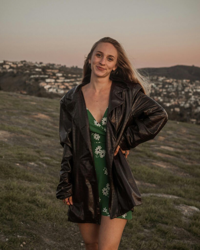 Summer Chic Leather Outfit