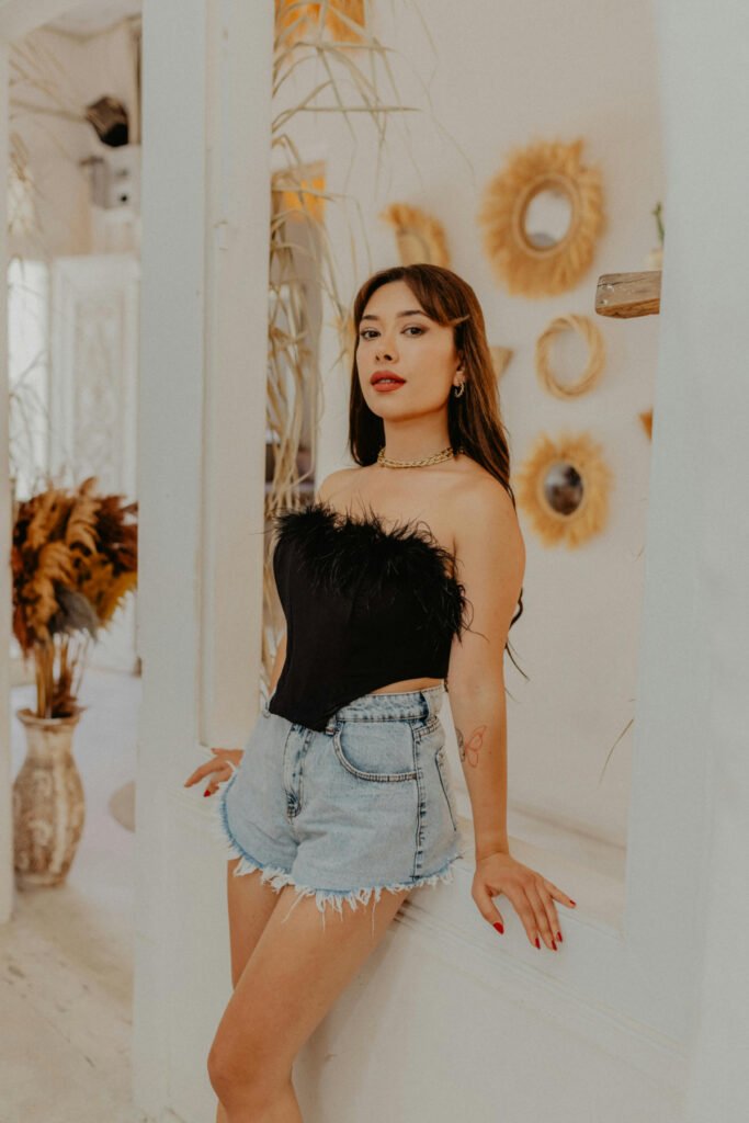 Tropical Corset Outfit