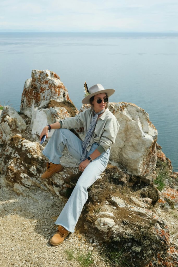 Vintage Cross Dressed Hippie Outfit