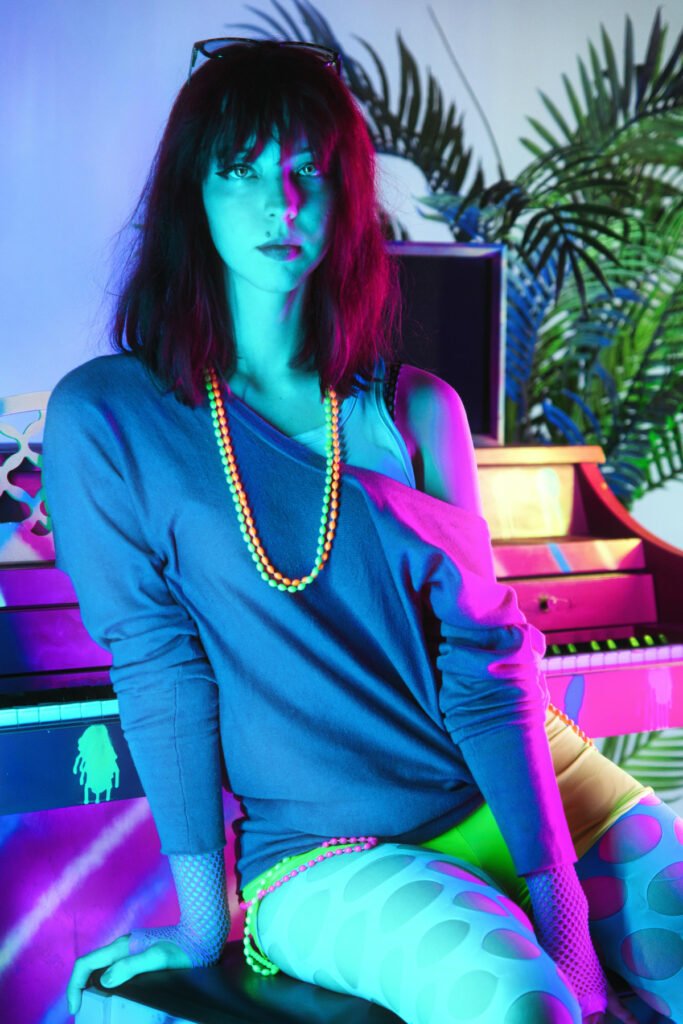 Vintage Glow Party Outfit