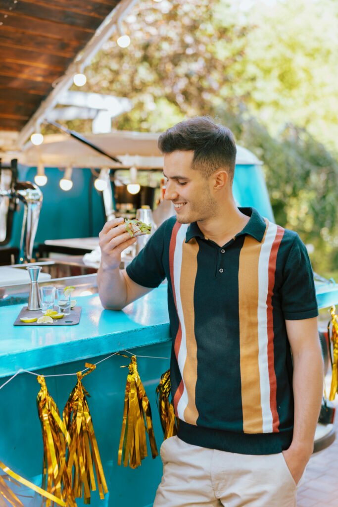 Bold Casual Cocktail Outfits for men