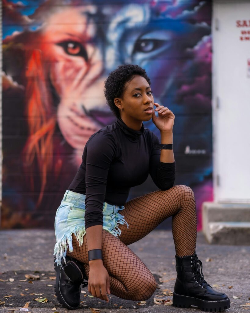 Bold Combat Boots Outfit