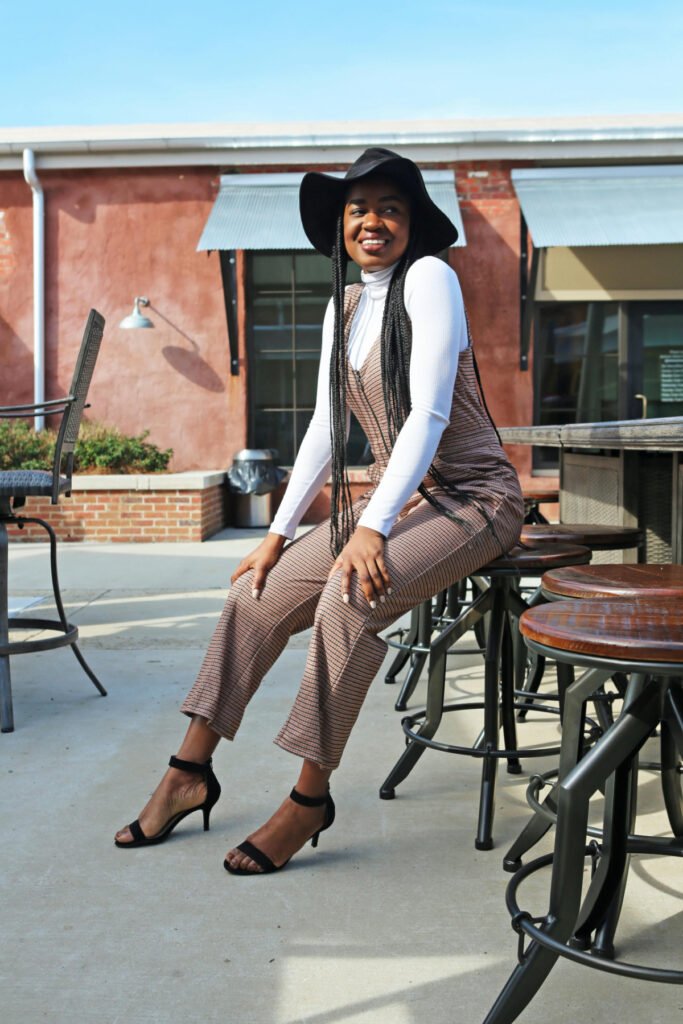 Business Casual Overalls Outfit