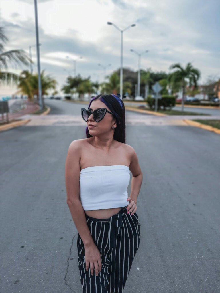 Casual Black and White Outfit