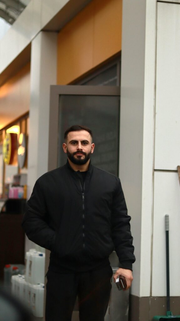 Cozy All Black Outfit for Men