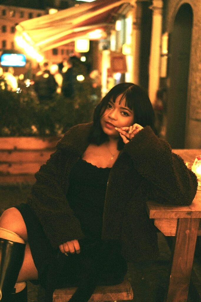 Cozy Bodycon Winter Date Night Outfit