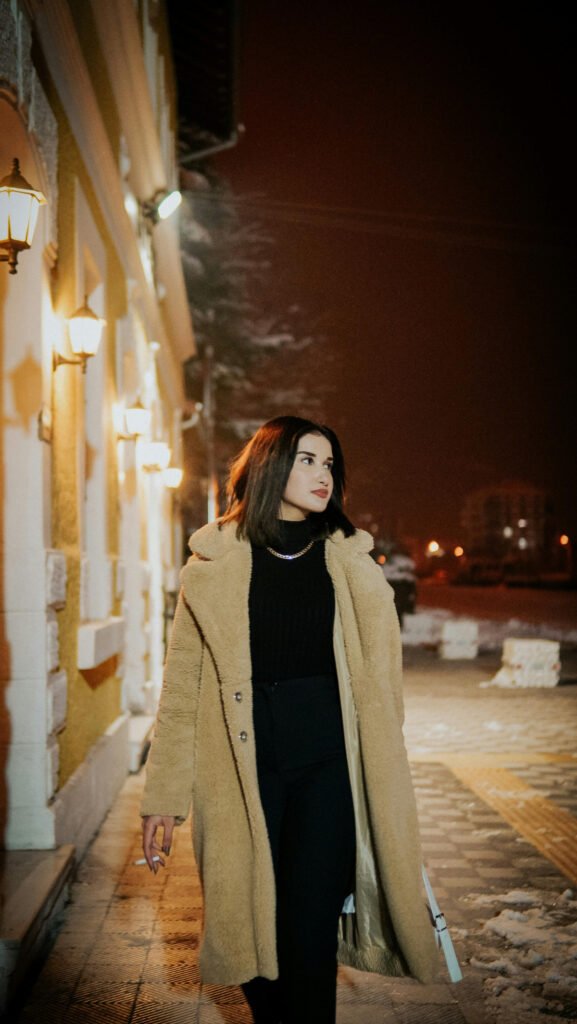 Cozy Fitted Winter Date Night Outfit