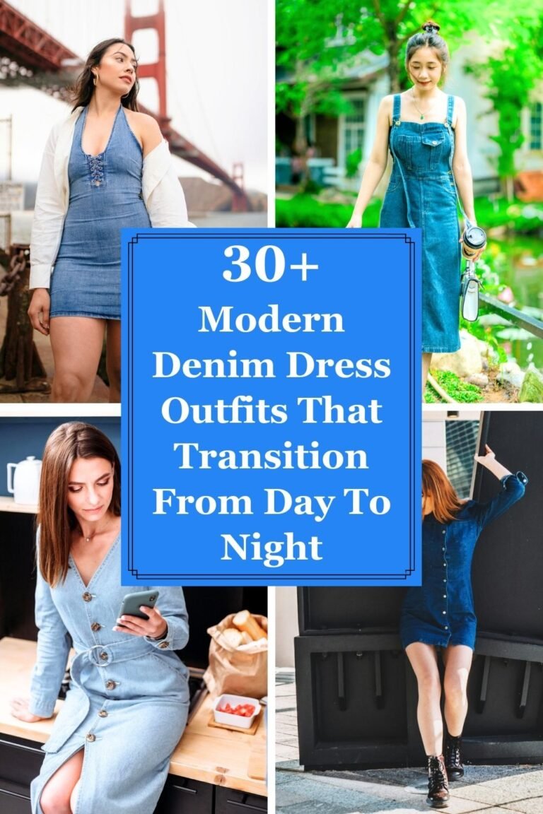 Denim Dress Outfits Pins