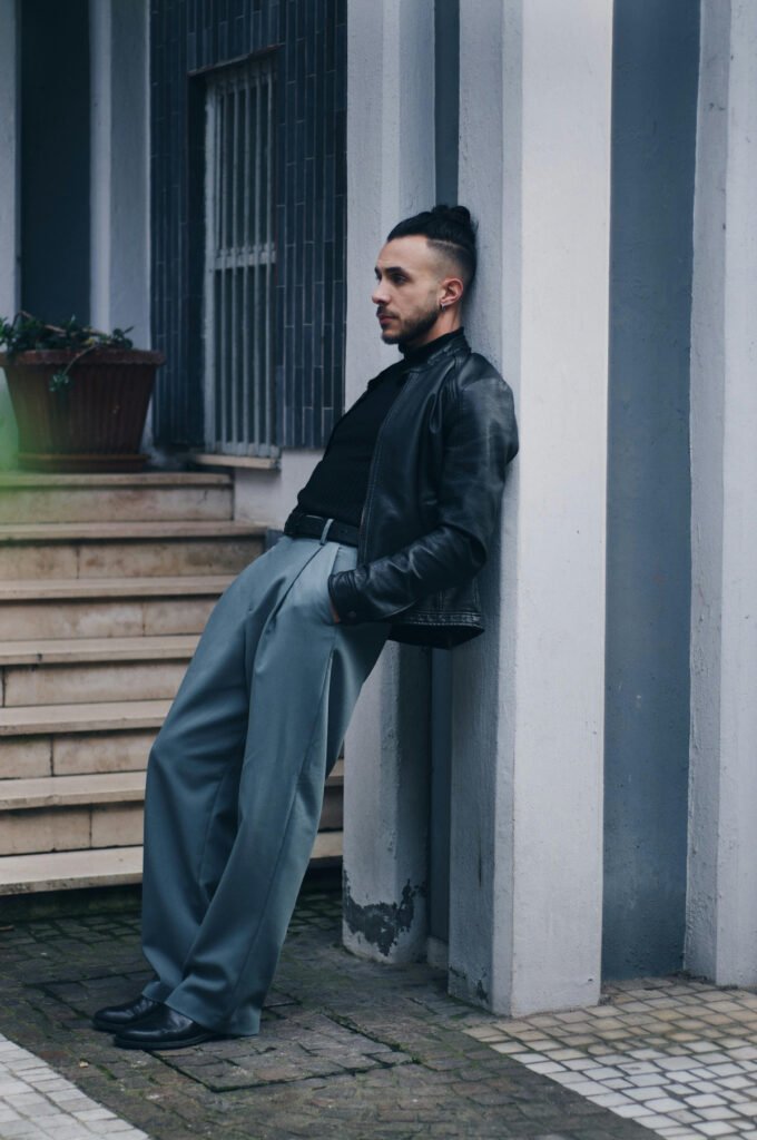 Edgy and Classy Semi-formal Outfit for Men