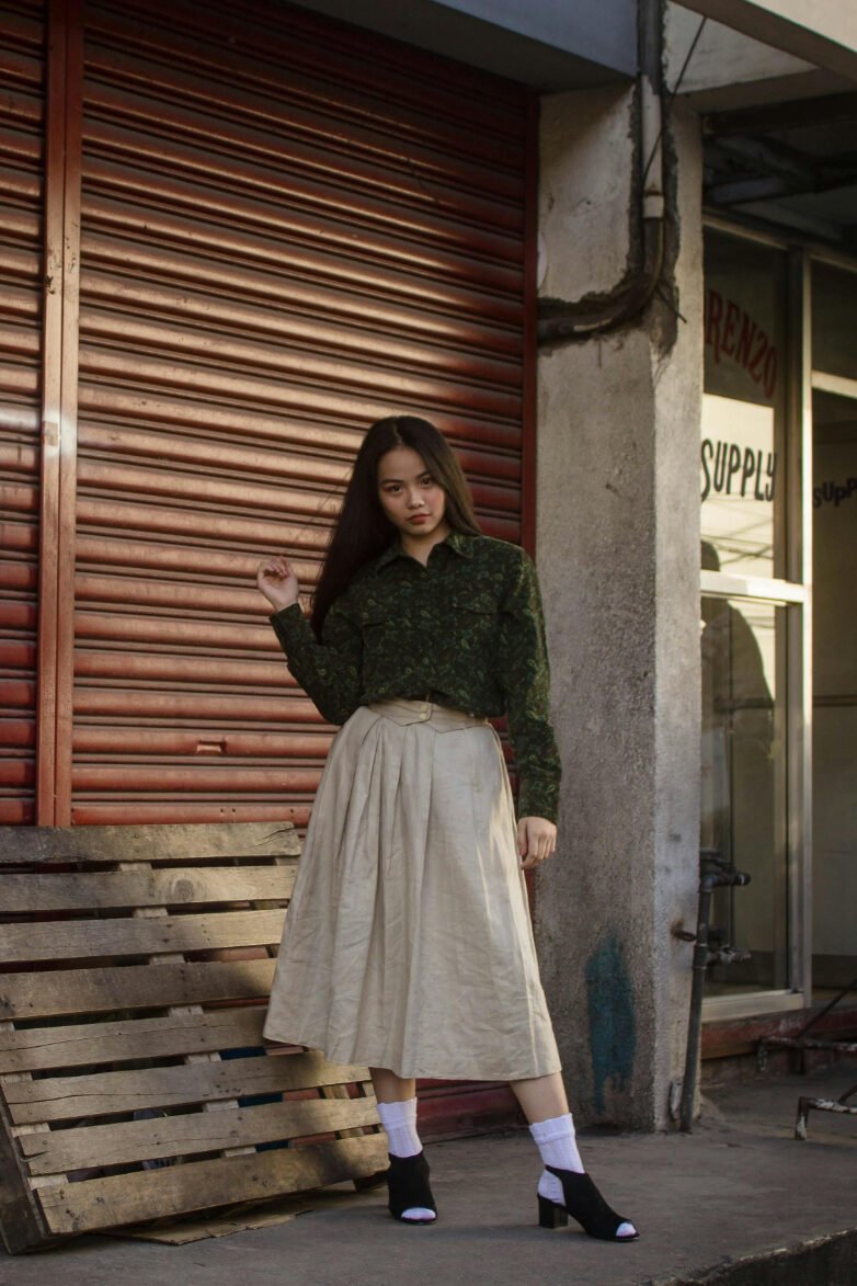 Formal Chic Maxi Skirt Outfit