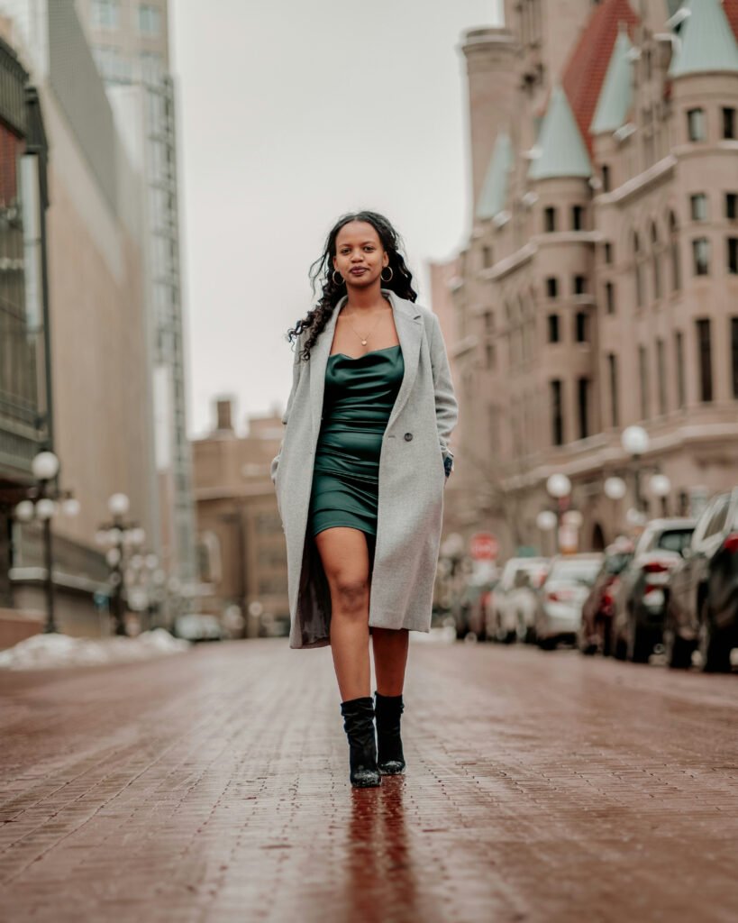 Funky Formal Slip Dress Outfit