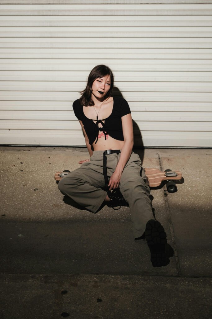 Grunge Chic Skater Girl Outfit