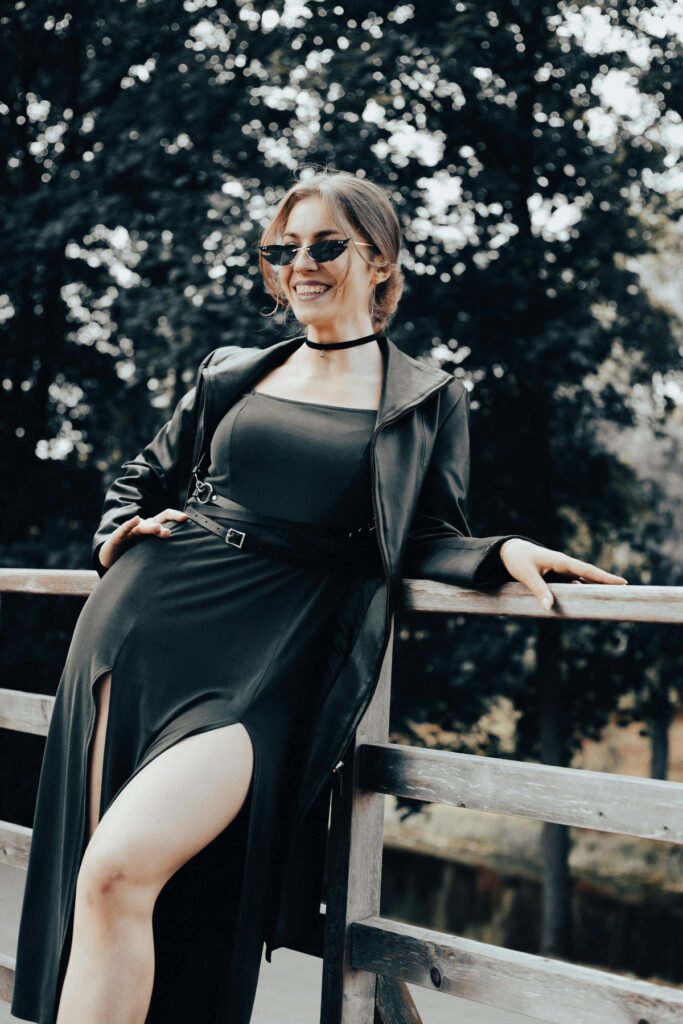 Grunge Slip Dress Outfit