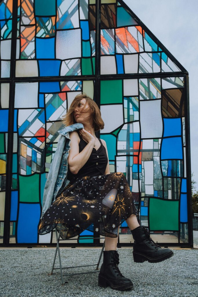 Indie Combat Boots Outfit