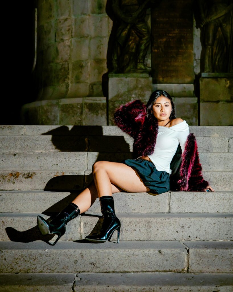 Layered Chic Winter Club Outfit