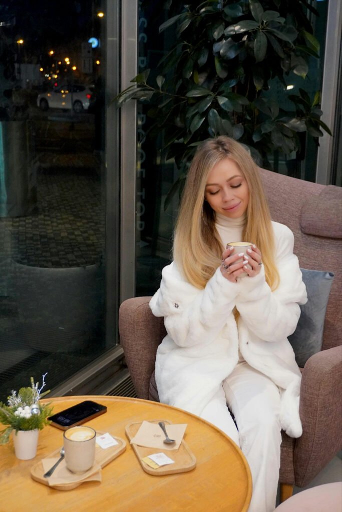 Monochrome Winter Date Night Outfit